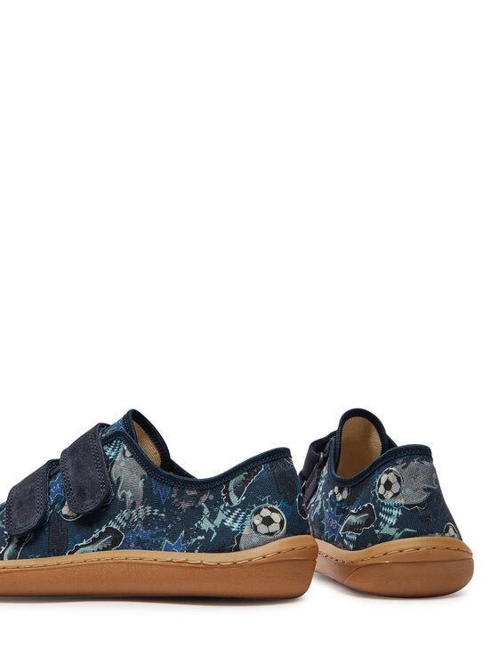 Froddo Froddo Naminės šlepetės Barefoot Canvas G1700390 D Mėlyna