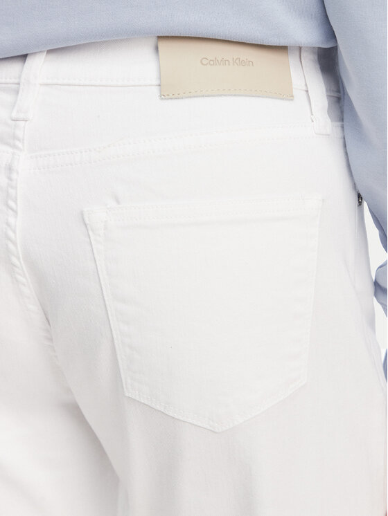 Calvin Klein Calvin Klein Jeansy K20K208261 Bílá Slim Fit