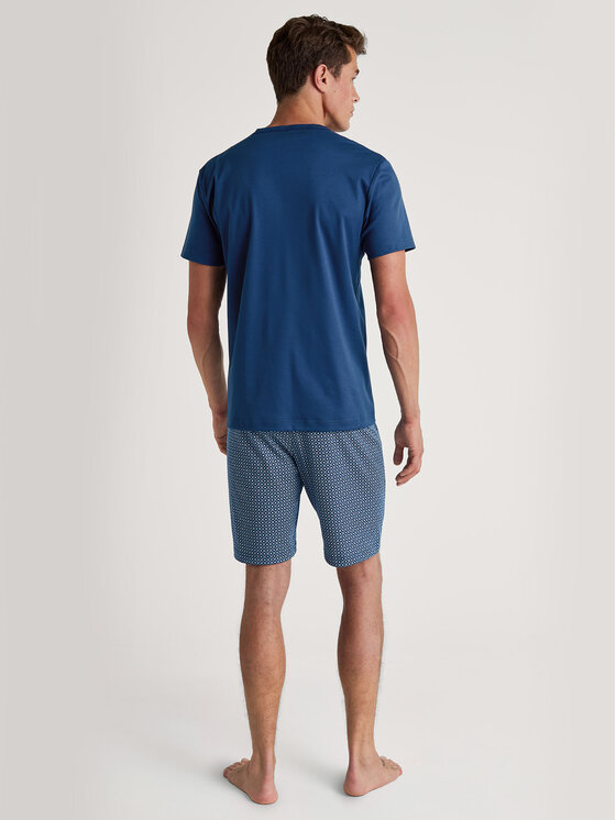 Calida Calida Pyžamo 46681 Modrá Regular Fit