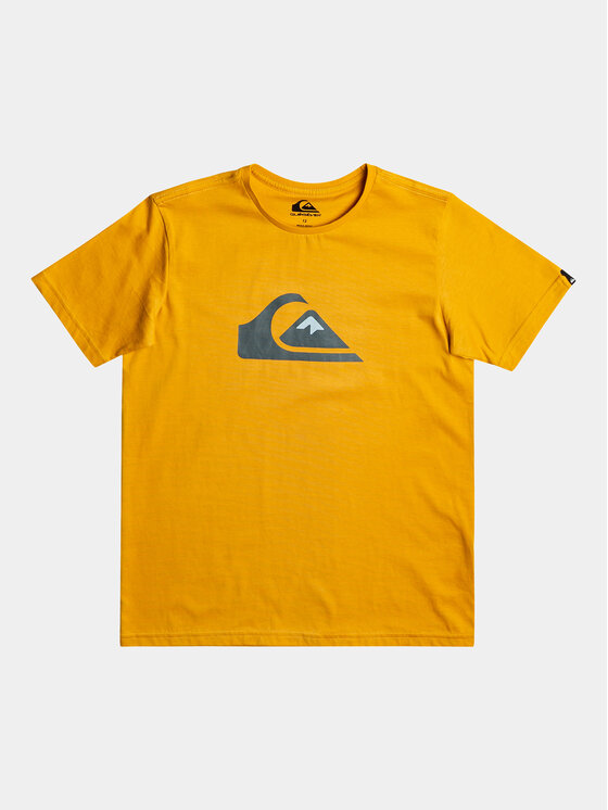 Quiksilver Blúzka Complogo Tees EQBZT04369 Žltá Regular Fit