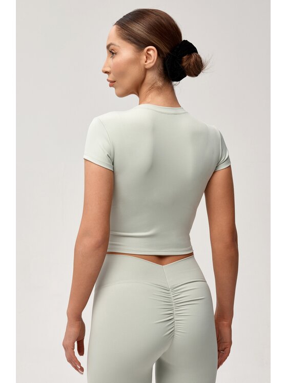 ROUGH RADICAL ROUGH RADICAL Koszulka techniczna ZOYA CLASSIC Zielony jasny Slim Fit