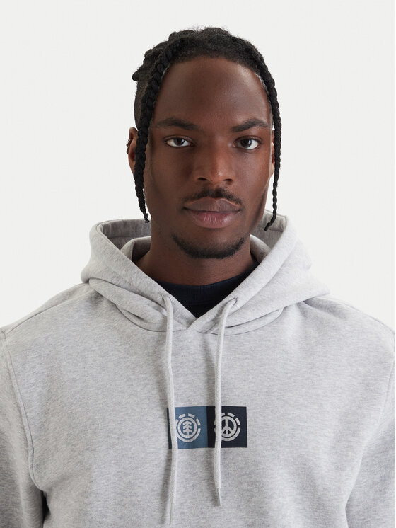 Element Element Pulóver Dual Po ELYSF00298 Szürke Regular Fit