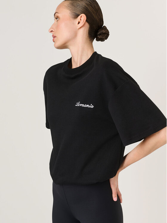 La Mania La Mania Tričko CARENA Čierna Classic Fit