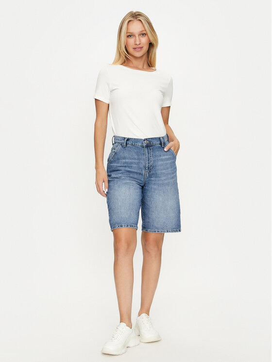ONLY ONLY Kratke traperice Tammy 15326482 Plava Loose Fit