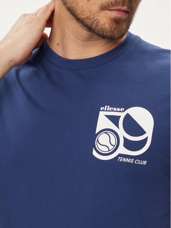 Ellesse Ellesse T-Shirt Sport Club SHV20273 Granatowy Regular Fit