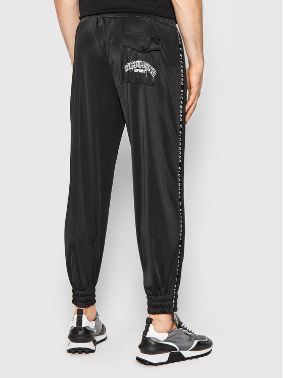 John Richmond John Richmond Pantaloni da tuta UMP22055PA Nero Regular Fit