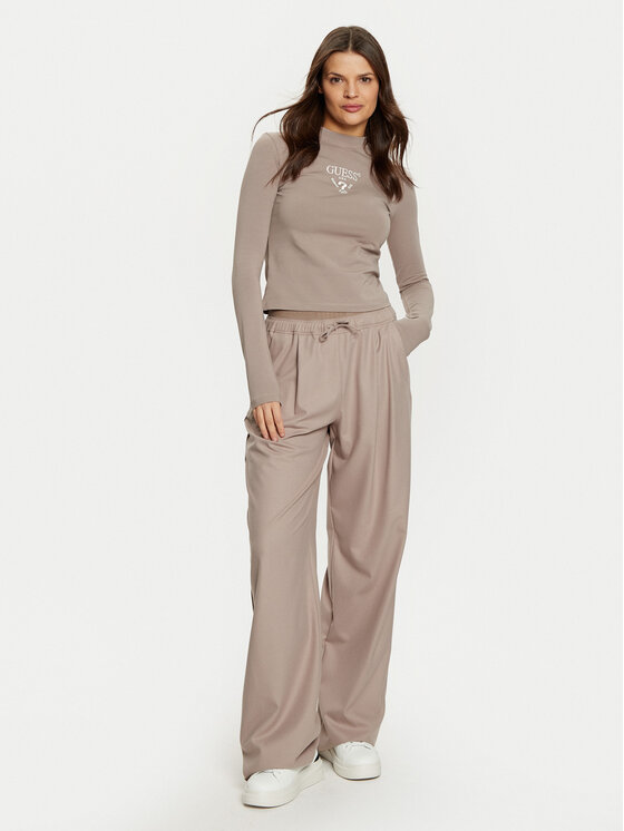 Guess Guess Bluzka Colette V4YI23 KCDH1 Szary Slim Fit