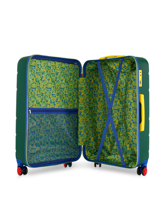 Semi Line Semi Line Valigia grande T5931-3 Verde