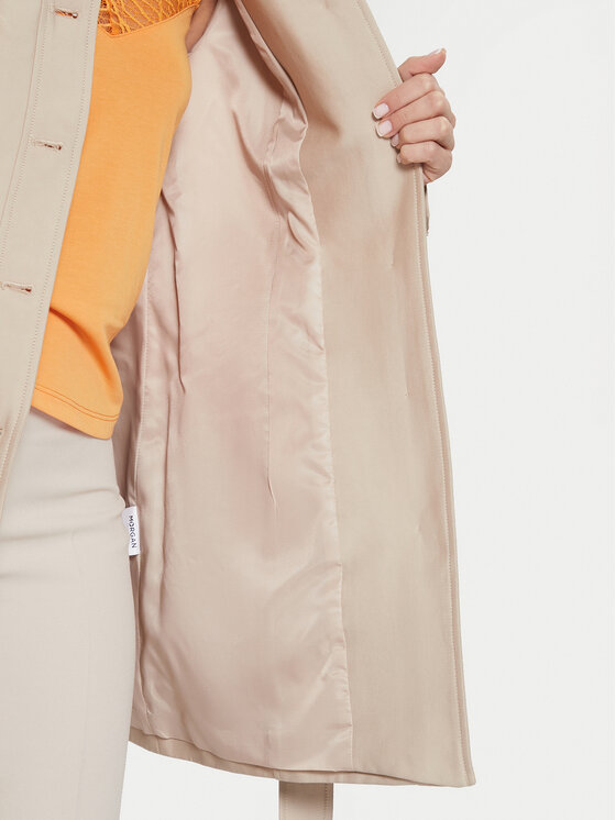 Morgan Morgan Trench 231-GOLIAM Beige Regular Fit