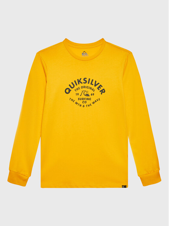 Quiksilver Quiksilver Blúz Script Talk EQBZT04514 Sárga Regular Fit