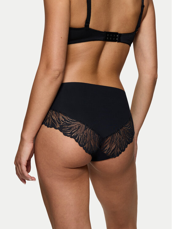 Triumph Triumph Chiloți clasici cu talie înaltă Pretty 10222227 Negru