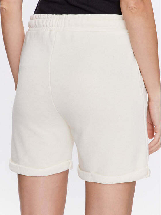 Volcano Volcano Pantaloni scurți sport N-Mery L44263-S23 Écru Regular Fit