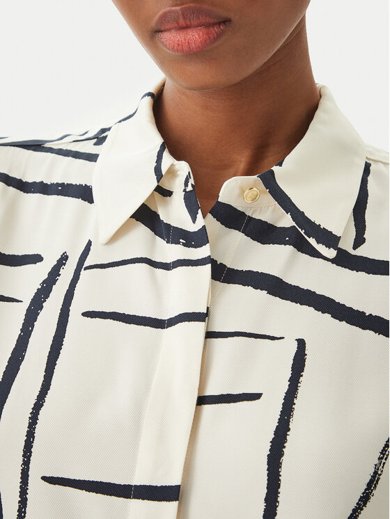 Tommy Hilfiger Tommy Hilfiger Риза WW0WW49611 Светлобежов Regular Fit