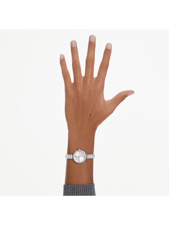 Swarovski Swarovski Zegarek Matrix Bangle 5677487 Biały