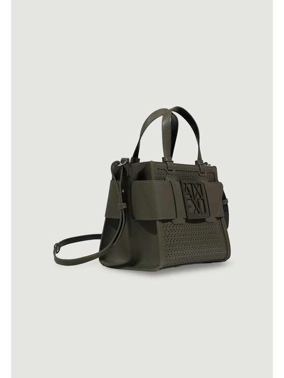 Armani Exchange Armani Exchange Torebka SHOPPING BAG Zielony
