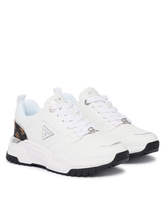 Guess Guess Αθλητικά FLFHEL ELE12 Λευκό