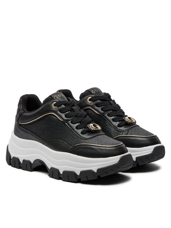 Guess Guess Sneakers Berrett FLTBER ELE12 Schwarz