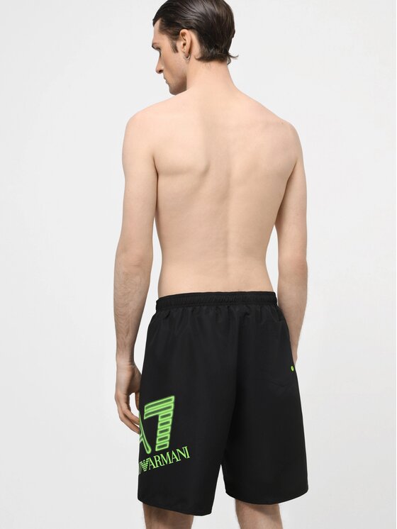 EA7 Emporio Armani EA7 Emporio Armani Szorty 902047-4R736-00120 Czarny Regular Fit