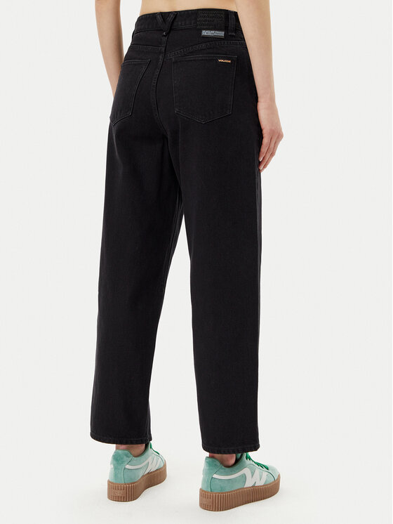 Volcom Volcom Τζιν Wellow B1912301 Μαύρο Loose Fit