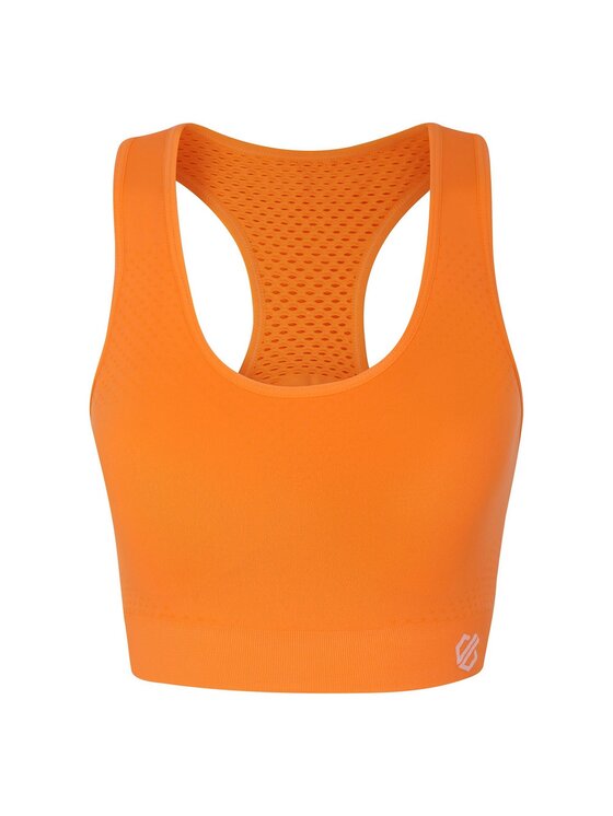 Dare2B Dare2B Biustonosz sportowy Don't Sweat It II Pomarańczowy