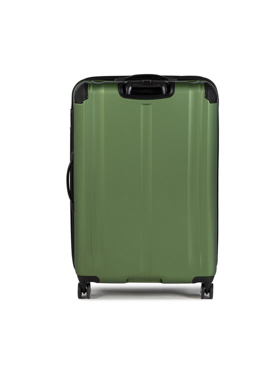 Travelite CITY L - Valigia Rigida 124 Litri Verde - Trolley Grandi Dimensioni 73049-80
