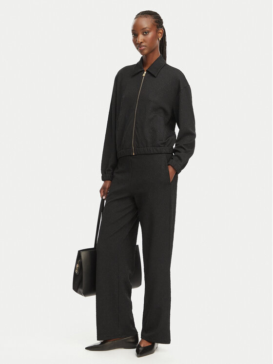 HUGO HUGO Felpa Dayane 50557503 Nero Regular Fit