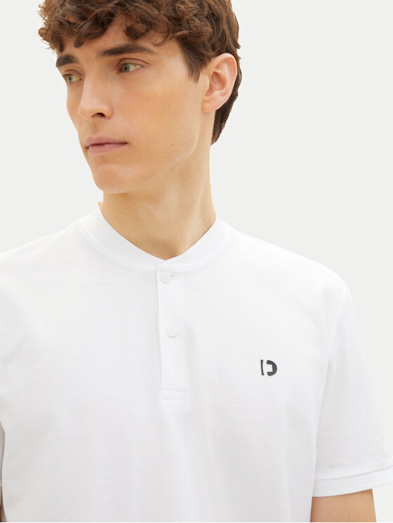 Tom Tailor Denim Tom Tailor Denim Polo särk 1041183 Valge Regular Fit