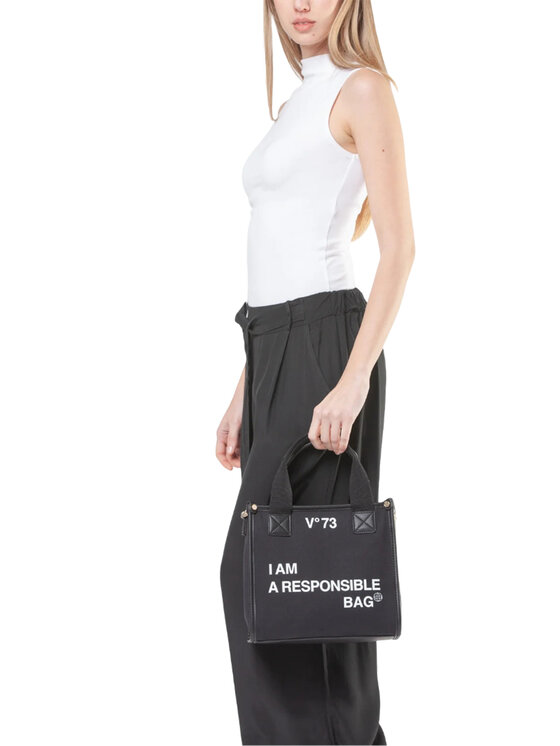 V73 V73 Borsa 73bs6af02-001 Nero