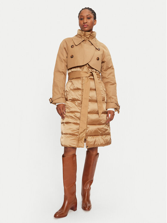 Gaudi Gaudi Giubbotto invernale 421FD35012 Beige Regular Fit