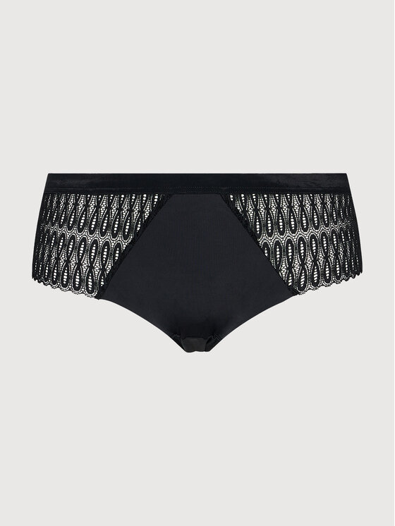 Triumph Triumph Klasične spodnje hlačke Aura Spotlight Maxi 10207997 Črna