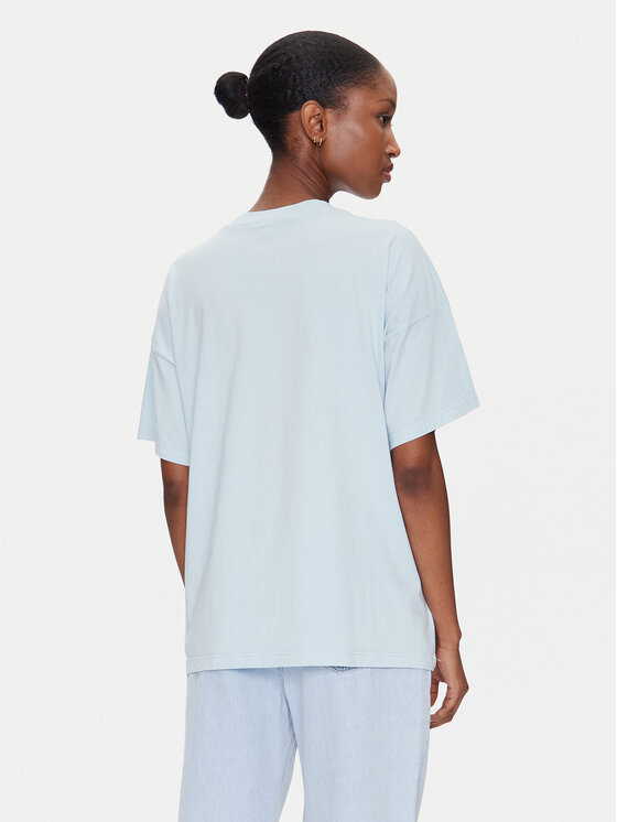 ViCOLO ViCOLO Tricou RD0119 Albastru celest Regular Fit