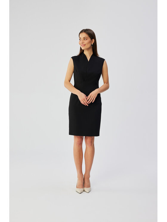Stylove Stylove Večerní šaty S360 Černá Comfortable Fit