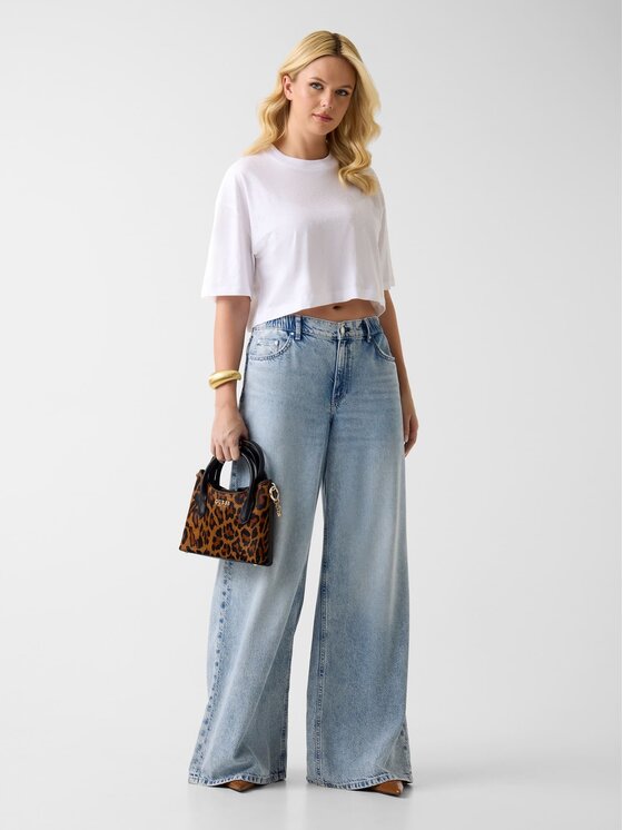 Guess Guess T-Shirt 182455 Bílá Classic Fit