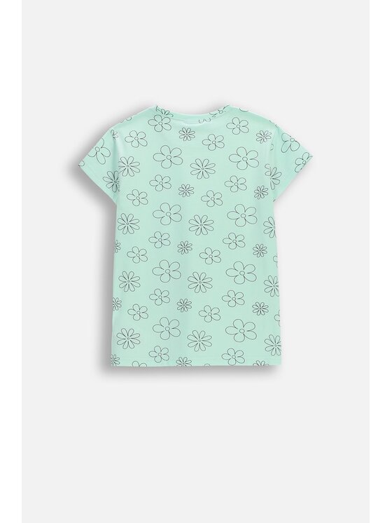 Coccodrillo Coccodrillo T-Shirt WC6143218VGA-031 Zielony Regular Fit