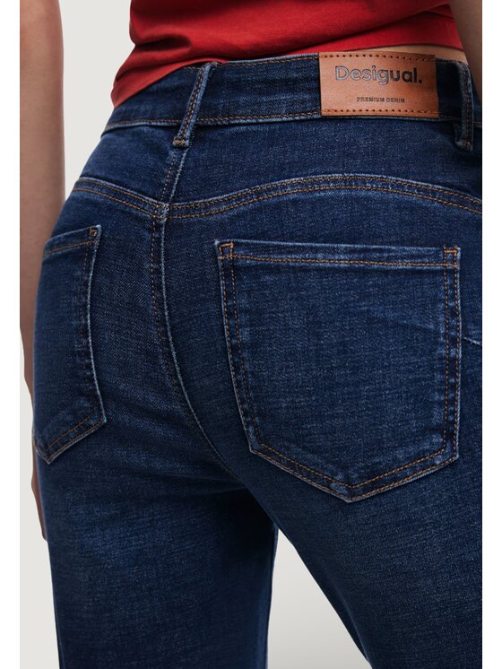 Desigual Desigual Τζιν DENIM_KUSAMA Μπλε Boot Fit