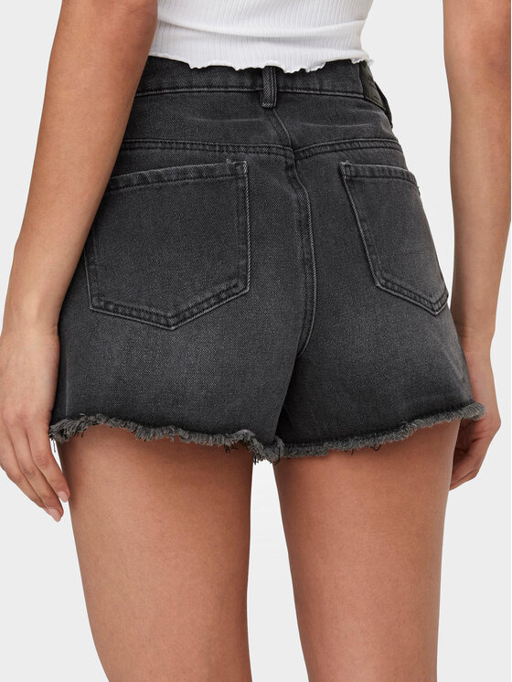 ONLY ONLY Jeansshorts Pacy 15256232 Schwarz Regular Fit