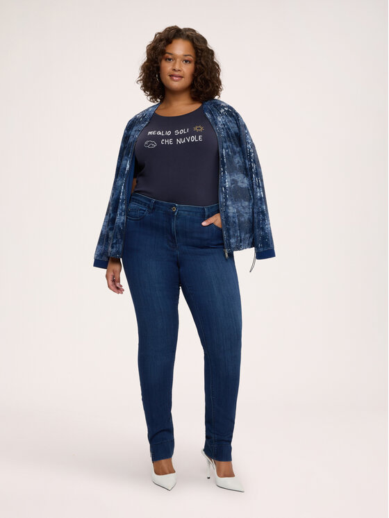 Fiorella Rubino Fiorella Rubino Jeans P478T205394N034 Blu Skin Fit