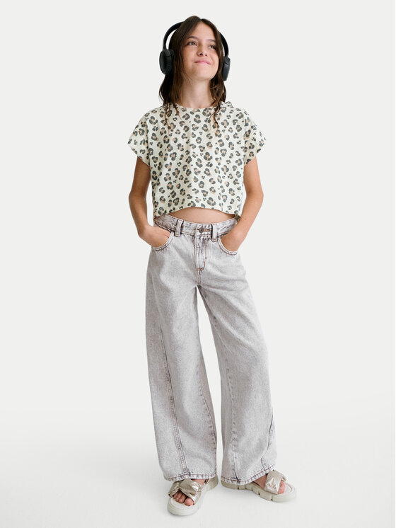 Mayoral Mayoral Jeans 6552 Grau Wide Leg