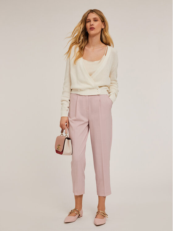 Motivi Motivi Maglione M217W003272N011 Bianco Regular Fit