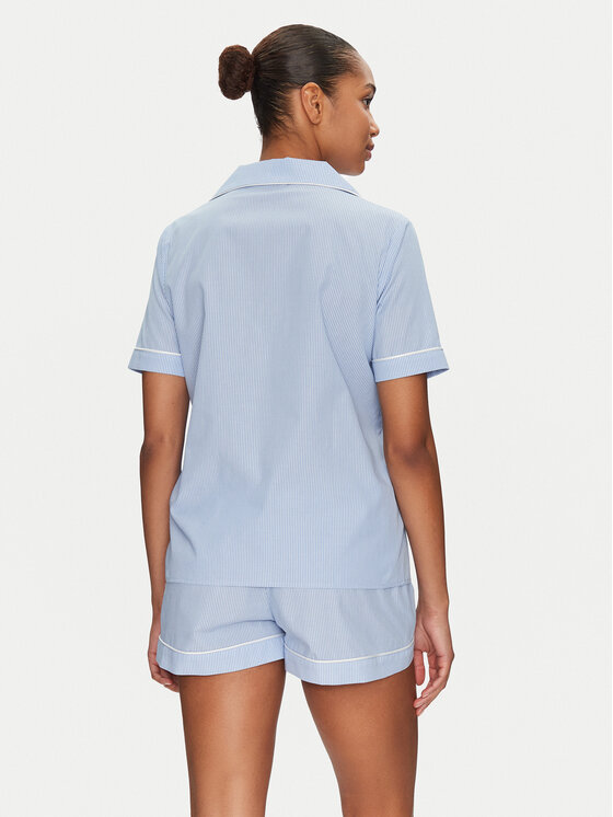 Guess Guess Pijama O5GX10 WH1K1 Albastru Regular Fit