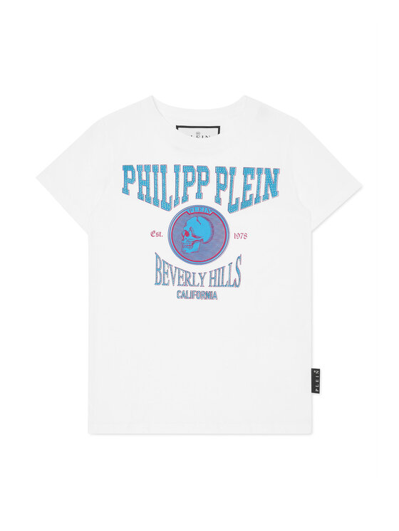 PHILIPP PLEIN PHILIPP PLEIN T-shirt 27791 Bianco Regular Fit