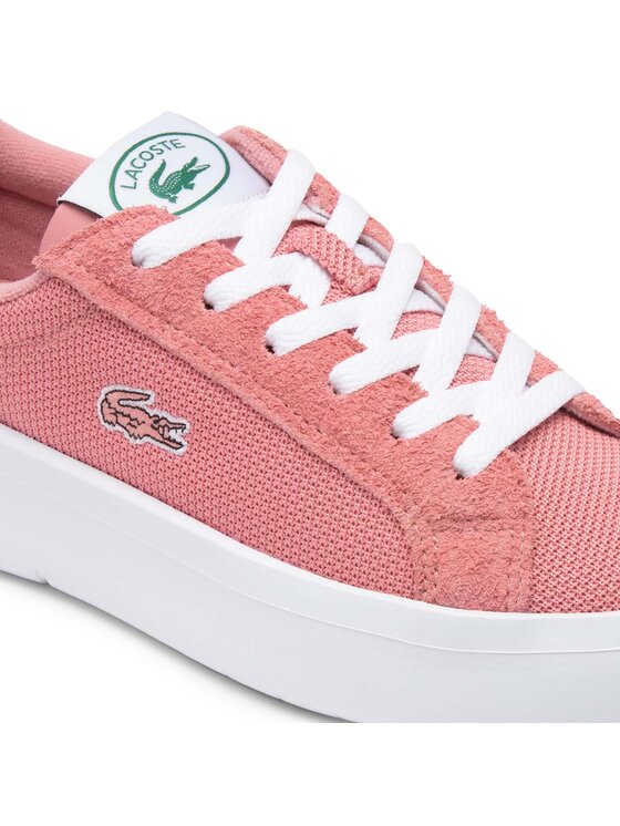 Lacoste Lacoste Sneakersy Carnaby Platform Lite 747SFA0084 Różowy