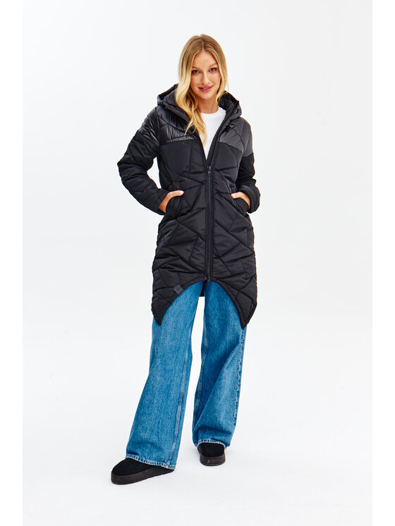 NAOKO NAOKO Kurtka zimowa Iceberg Midnight Traveller Czarny Regular Fit