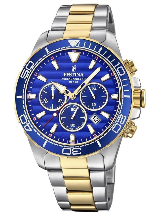 Festina Festina Zegarek F20363/2 Srebrny