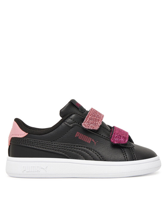 Puma Puma Sportcipők Smash 3.0 L Glitter Velcro V Inf 395610 07 Fekete