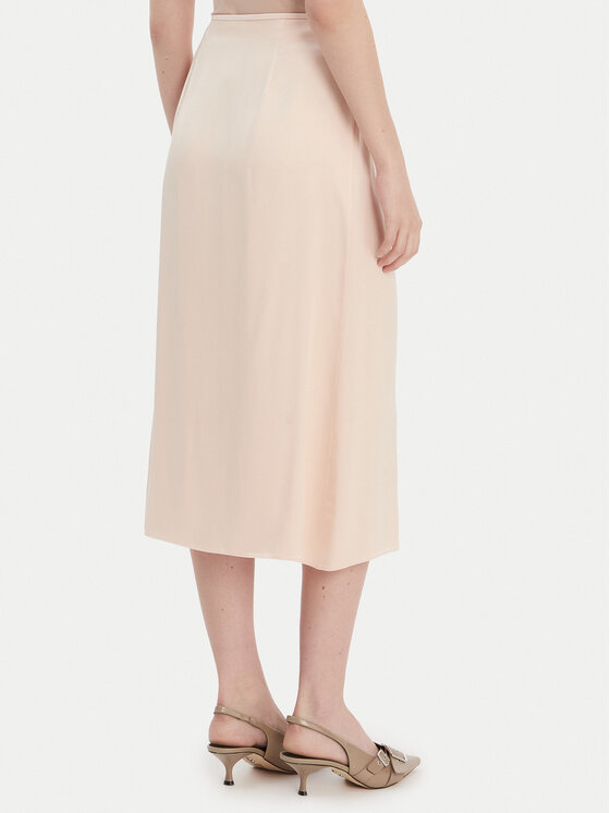 BOSS BOSS Midi sijonas Vemuth 50552076 Rožinė Regular Fit