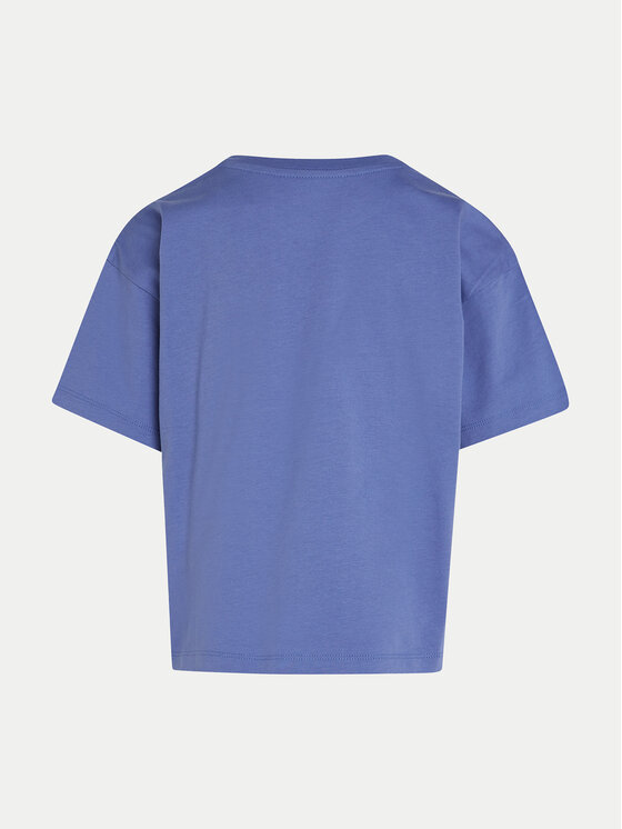 Calvin Klein Jeans Calvin Klein Jeans T-shirt Logo IG0IG02136 Plava Boxy Fit
