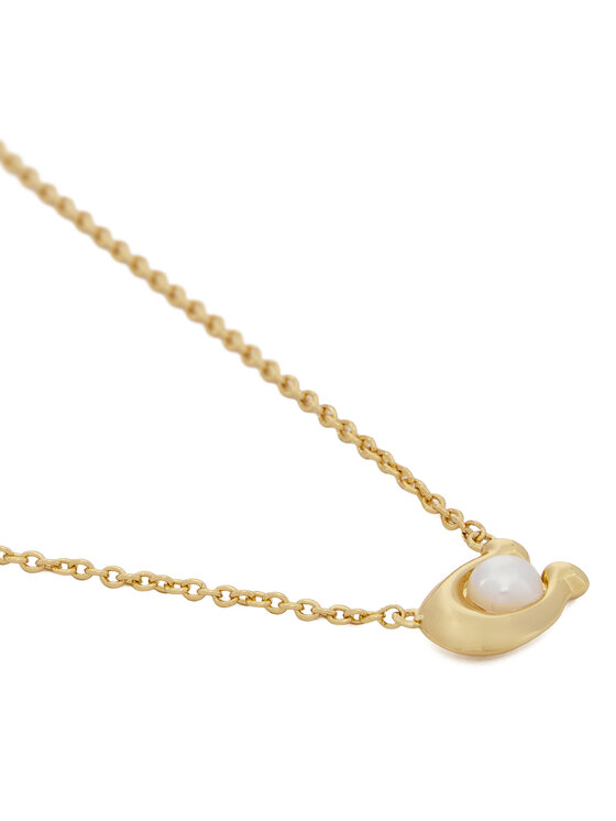 Coach Coach Set ogrlica i naušnice 37473741GLD107 Zlatna