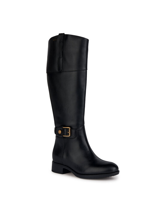Geox Geox Klassische Stiefel D Felicity Np Abx D36BLA 00043 C9999 Schwarz