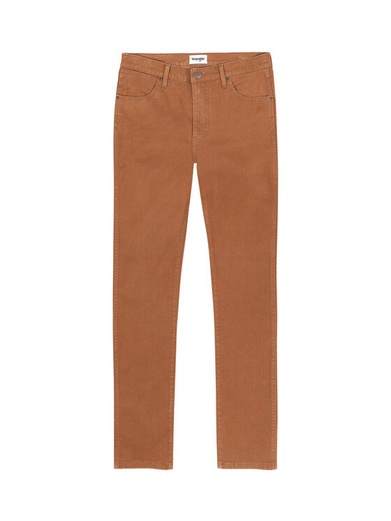 Wrangler Wrangler Jeans LARSTON Marrone Slim Fit